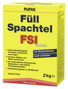 Pufas Füllspachtel FSI innen 2 kg weiß