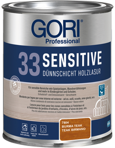 Gori 33 Sensitive Holzlasur 0,75 Liter