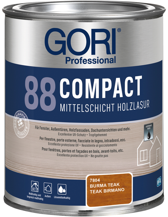 Gori 88 Compact Holzlasur 2,5 Liter