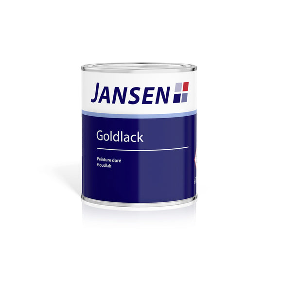 Jansen Goldlack 0,375 Liter gold