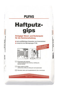 Pufas Haftputzgips 25 kg weiß