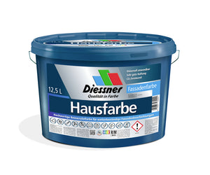 Diessner Hausfarbe 5 Liter weiß