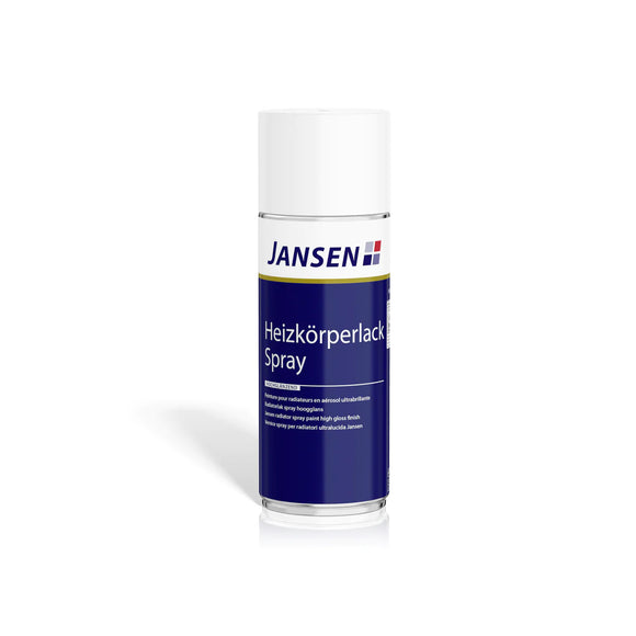Jansen Heizkörperlack Spray Seidenglänzend 0,4 Liter weiß
