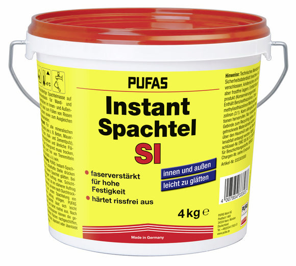 Pufas Instant-Spachtel SI 4 kg weiß