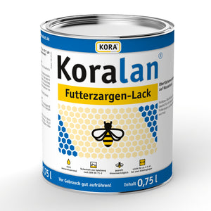 Kora Koralan Futterzargen-Lack 0,75 Liter farblos