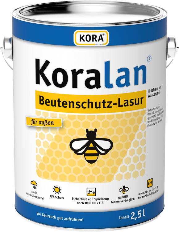 Kora Koralan Beutenschutz-Lasur 0,75 Liter