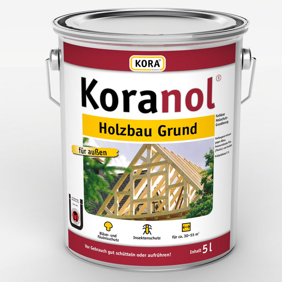 Kora Koranol Holzbau Grund 20 Liter farblos