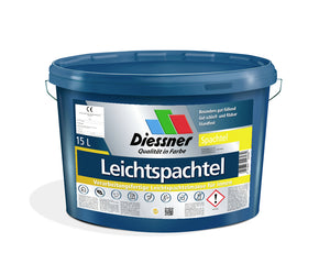 Diessner Leichtspachtel 15 Liter naturweiß