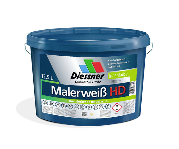 Diessner Malerweiß HD 15 Liter altweiß