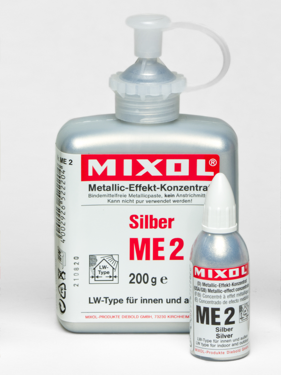 Mixol Metallic-Effekt Konzentrat 0,2 kg Silber ME 2