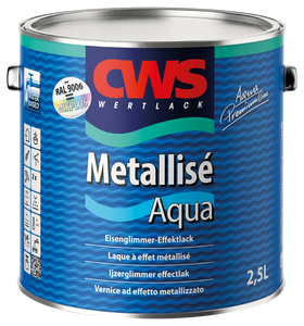 CWS WERTLACK Metallise Aqua 2,5 Liter weißaluminium RAL 9006