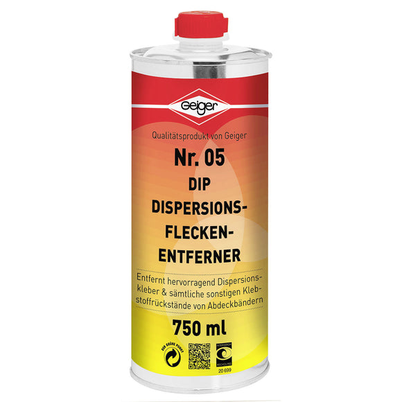 Geiger Nr.05 DIP Dispersionsfleckenentferner 0,75 Liter farblos