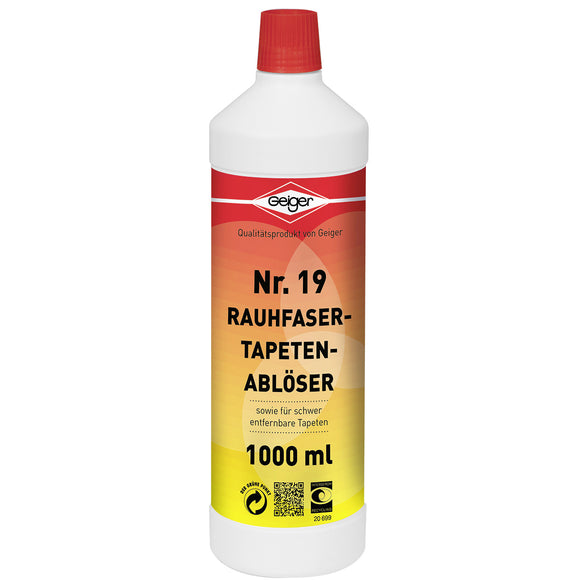 Geiger Nr.19 Raufasertapetenablöser 1 Liter farblos