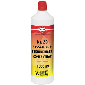 Geiger Nr.20 Fassaden und Steinreiniger Konzentrat 1 Liter farblos