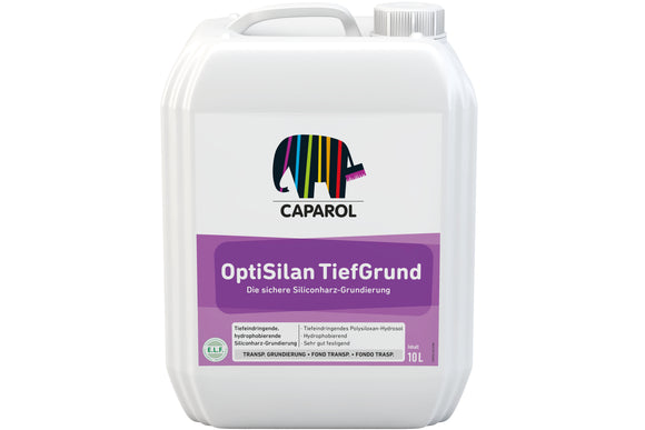 Caparol OptiSilan TiefGrund 10 Liter grün transparent