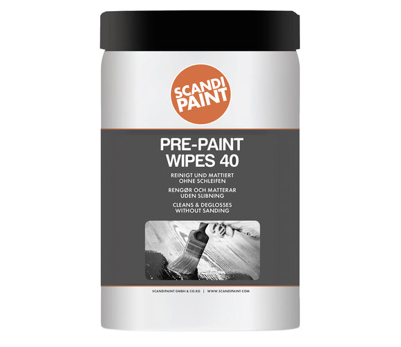 Scandipaint Pre-Paint Wipes 40