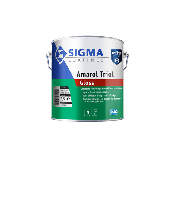 Sigma Amarol Triol gloss 2,5 Liter weiß