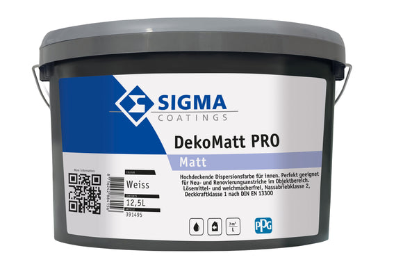 Sigma DekoMatt PRO 12,5 Liter weiß