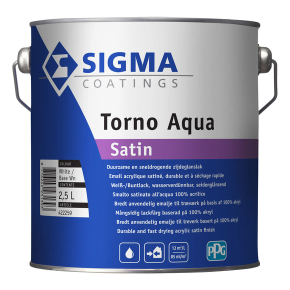 Sigma Torno Aqua Satin 2,5 Liter weiß Base WN