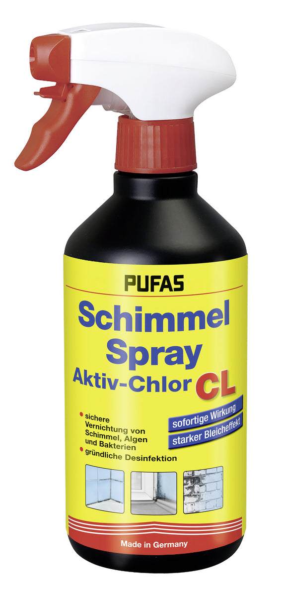 Pufas Schimmel-Spray Aktiv-Chlor CL 0,5 Liter