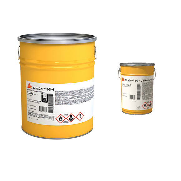 Sika® SikaCor® EG-4 2,67 kg schwarzgrau glitzer Basis EG