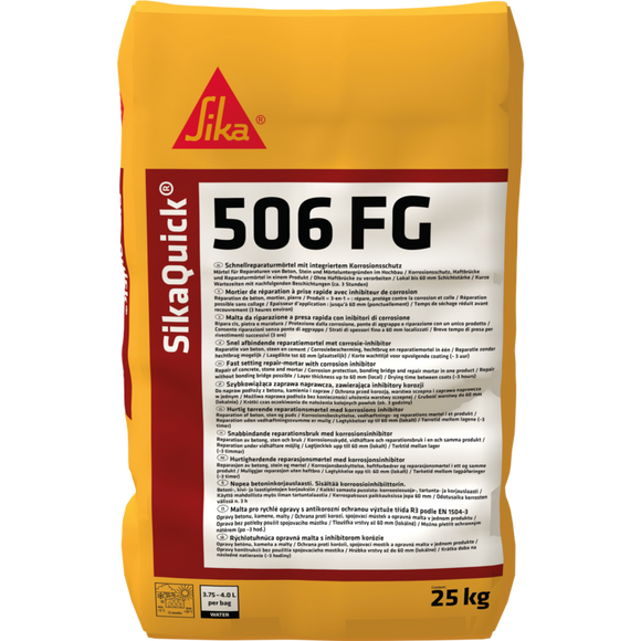 Sika® SikaQuick®-506 FG 25 kg grau