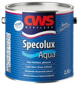 CWS WERTLACK Specolux Aqua 2,5 Liter weiß