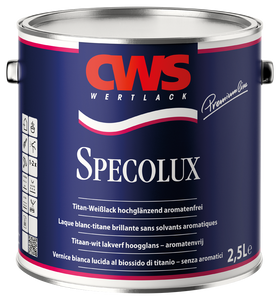 CWS WERTLACK Specolux Titan-Weißlack 2,5 Liter weiß