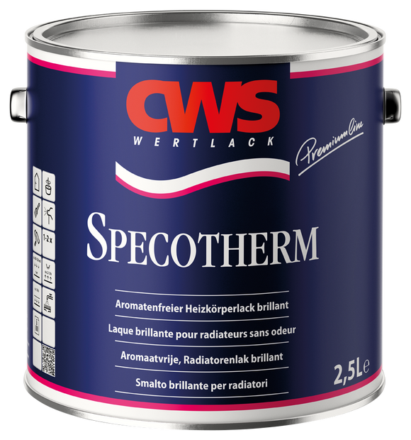 CWS WERTLACK Specotherm 0,75 Liter weiß
