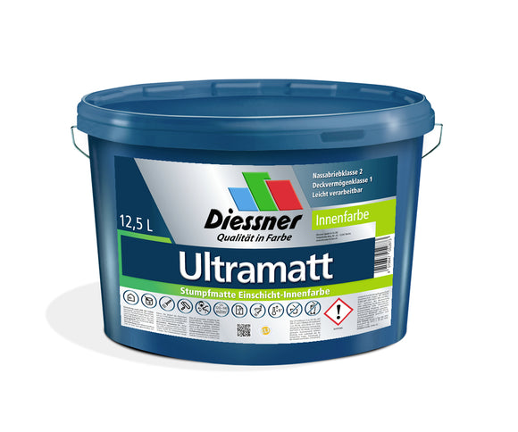 Diessner Ultramatt 15 Liter weiß