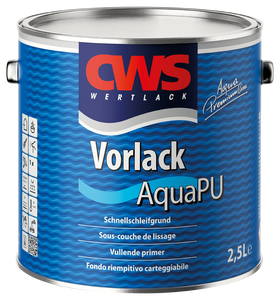 CWS WERTLACK Vorlack Aqua PU 2,5 Liter weiß