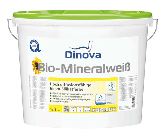 Dinova Bio-Mineralweiß 5 Liter weiß