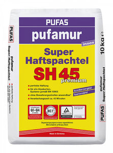 Pufas pufamur Super-Haftspachtel SH45 premium 10 kg weiß